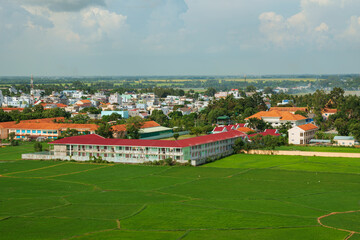 Ta Pa green fields in An Giang