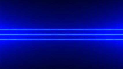 Abstract Blue Background with Dynamic Lines and Glowing Light Patterns