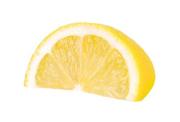 slice lemon fruit isolated, Fresh and Juicy Lemon, transparent PNG, PNG format