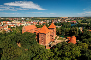 Zamek w Nidzicy-  siedziba prokuratora krzyżackiego. © Janusz Lipiński