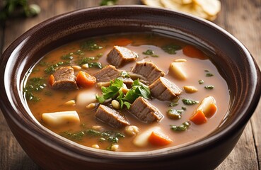 Hearty Meat Soup