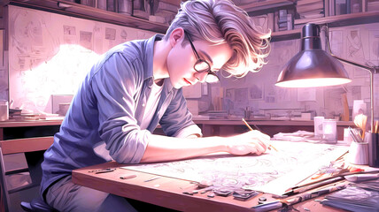 A sharply skilled graphic artist has crafted a ...
