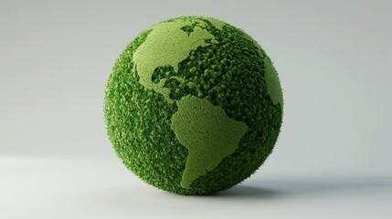Green Earth Globe