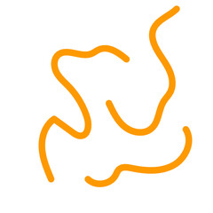 Brown neutral squiggly lines vectors