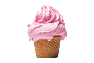 Bubblegum ice cream PNG image with transparent background for digital designs, web projects, and creative artworks