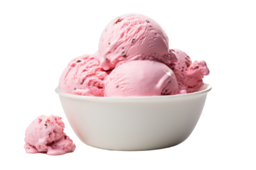 Bubblegum ice cream PNG image with transparent background for digital designs, web projects, and creative artworks