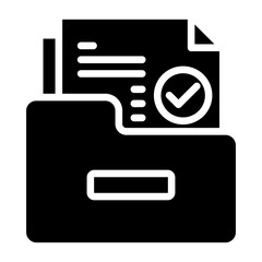 Obraz premium Portfolio Icon