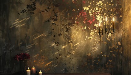 Obraz premium light through the window