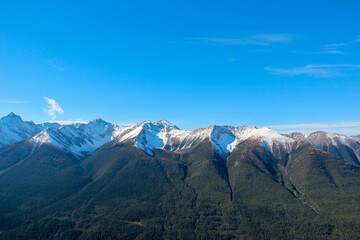 Obraz premium mountains in the snow