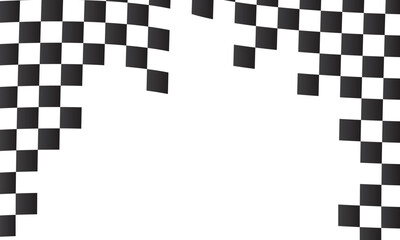 Checkered flag. Race background. Racing flag