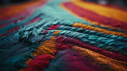 Obraz premium Texture of colorful effect