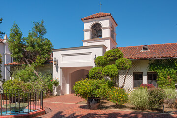 University grounds in Lafayette California countryside.
