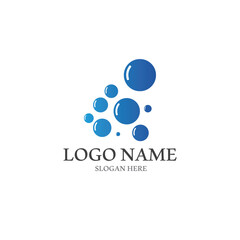 buble illustrations design logo and symbol vetor , template symbol vector