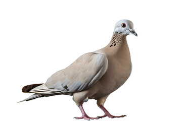 Fototapeta premium white dove isolated on transparent background