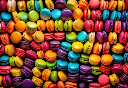 vibrant rainbow pattern colorful macarons, lgbtq, lgbt, pride, love, equality, multicolored, hues, assorted, multihued, vivid, multicolour, shades, bright