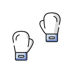 Punching Mitts vector icon