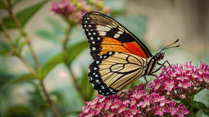 butterfly on flower