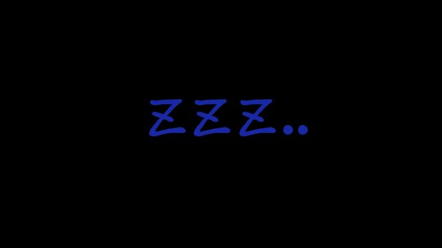 眠りの絵文字の透過素材