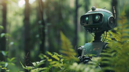 Robot in a Forest