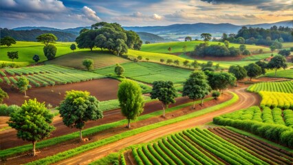 Community Supported Agriculture, wallpaper background