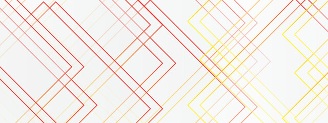 Abstract gold Geometric squares with Futuristic digital landscape with lines. Digital geometric connection lines.Used for banner, brochure, science, website, corporate, poster, cover