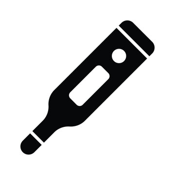 recommend clip art: Thermometer in modern style, temperature measuring gauge