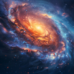 Obraz premium Illustration dream universe that is beyond imagination