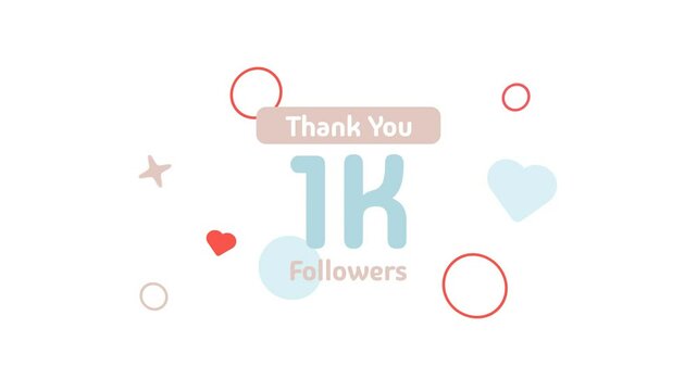 1K Followers Celebration: Gratitude in Motion