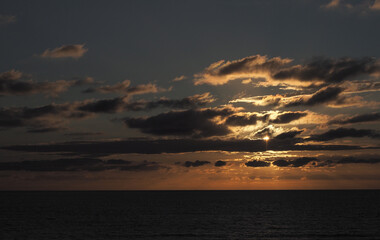 atardecer