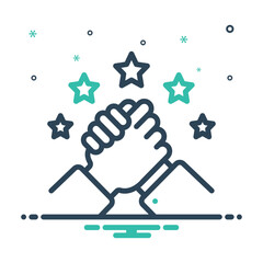Mix icon for partnership