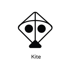 Kite vector icon