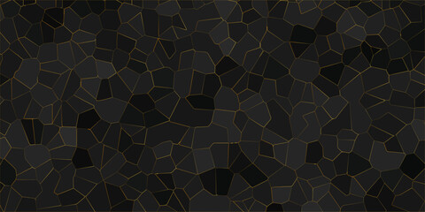 Fototapeta premium Abstract geometric mosaic broken tiles design stained seamless geometric retro pattern broken quartz crystalized polygonal diamond shape vintage vector background.