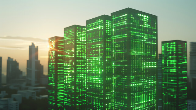 Discuss the economic benefits of implementing green IT practices in businesses