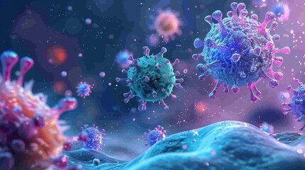 Immunology: Studies the immune system's role in responding to pathogens, allergens, and foreign substances, essential for health and disease research.
