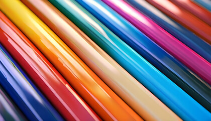 Colored pencils closeup Artist Drawing Creativity Imagination Supplies Design Education Concept