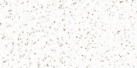 Terrazzo flooring consists of chips of marble texture. quartz surface brown, white for bathroom or kitchen countertop. brown paper texture background. rock stone marble backdrop textured illustration.