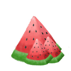 watermelon isolated