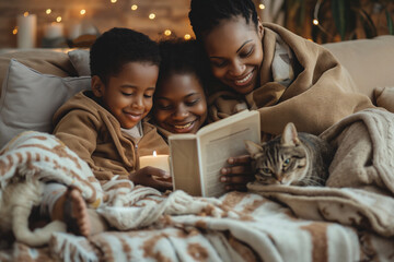 a group of friends relaxing in a cozy atmosphere