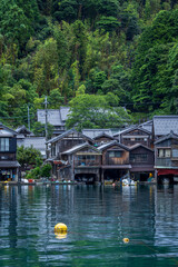 伊根の舟屋（若狭湾伊根浦・京都府伊根町）