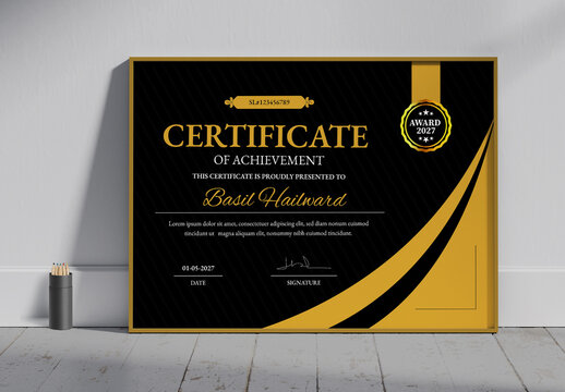 Certificate Template