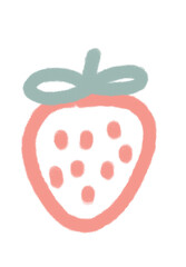 cute kidcore doodle with pastel color