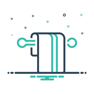 recommend clip art: Mix icon for towel