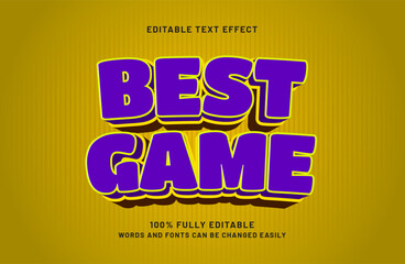 best game editable text effect in game and kids text style
