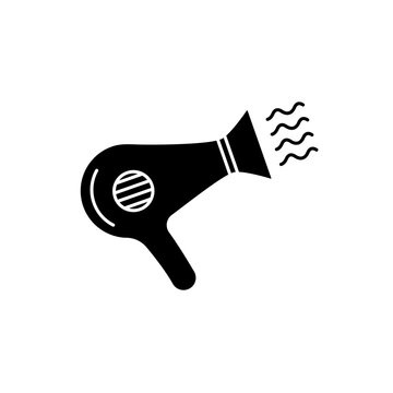 recommend clip art: hair dryer concept line icon. Simple element illustration. hair dryer concept outline symbol design