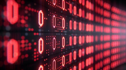 Digital binary code background with numbers,data technology or computer engineering concepts.