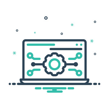 Mix icon for api technical