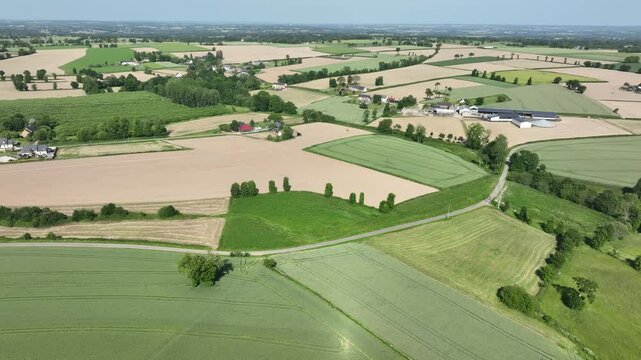 paysage de campagne bretonne