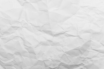 White Paper Texture background. Crumpled white paper abstract shape background with space paper recycle for text