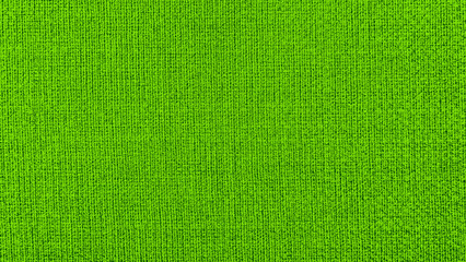 green fabric texture as background