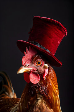 Illusionist trick with a hat